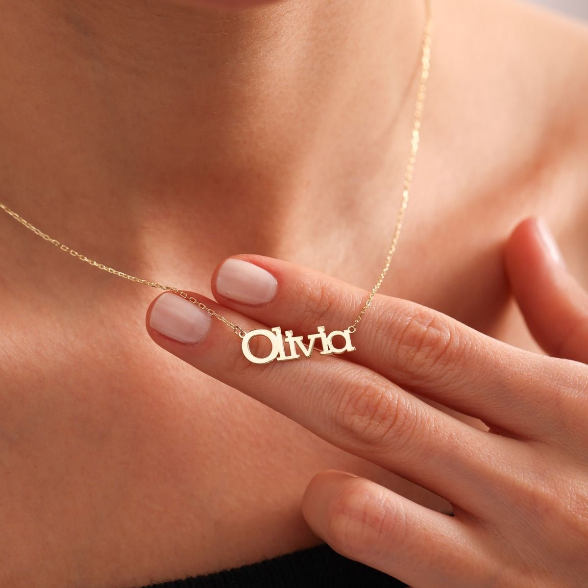 18K Gold Customized Necklace