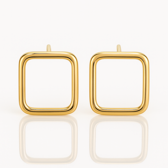 18K Gold Squire Earrings - Noora & Co.