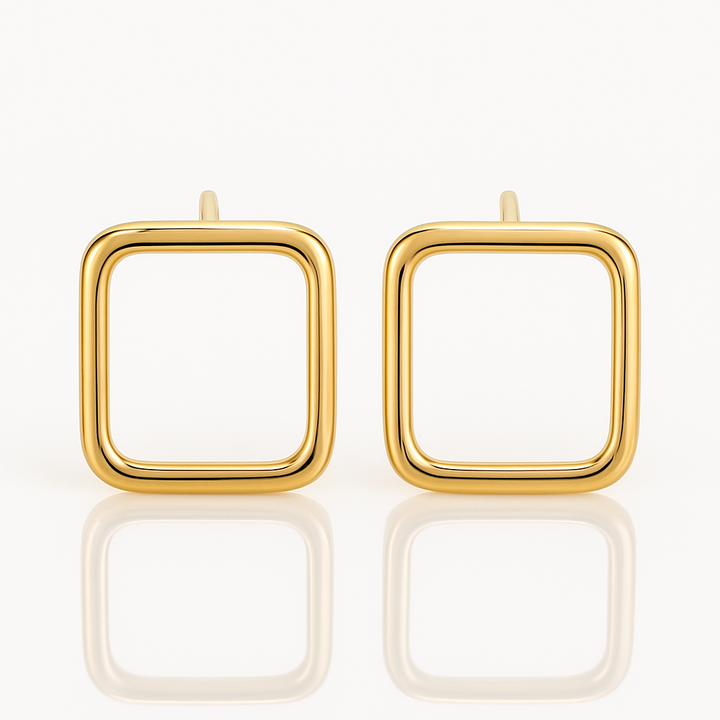 18K Gold Squire Earrings - Noora & Co.