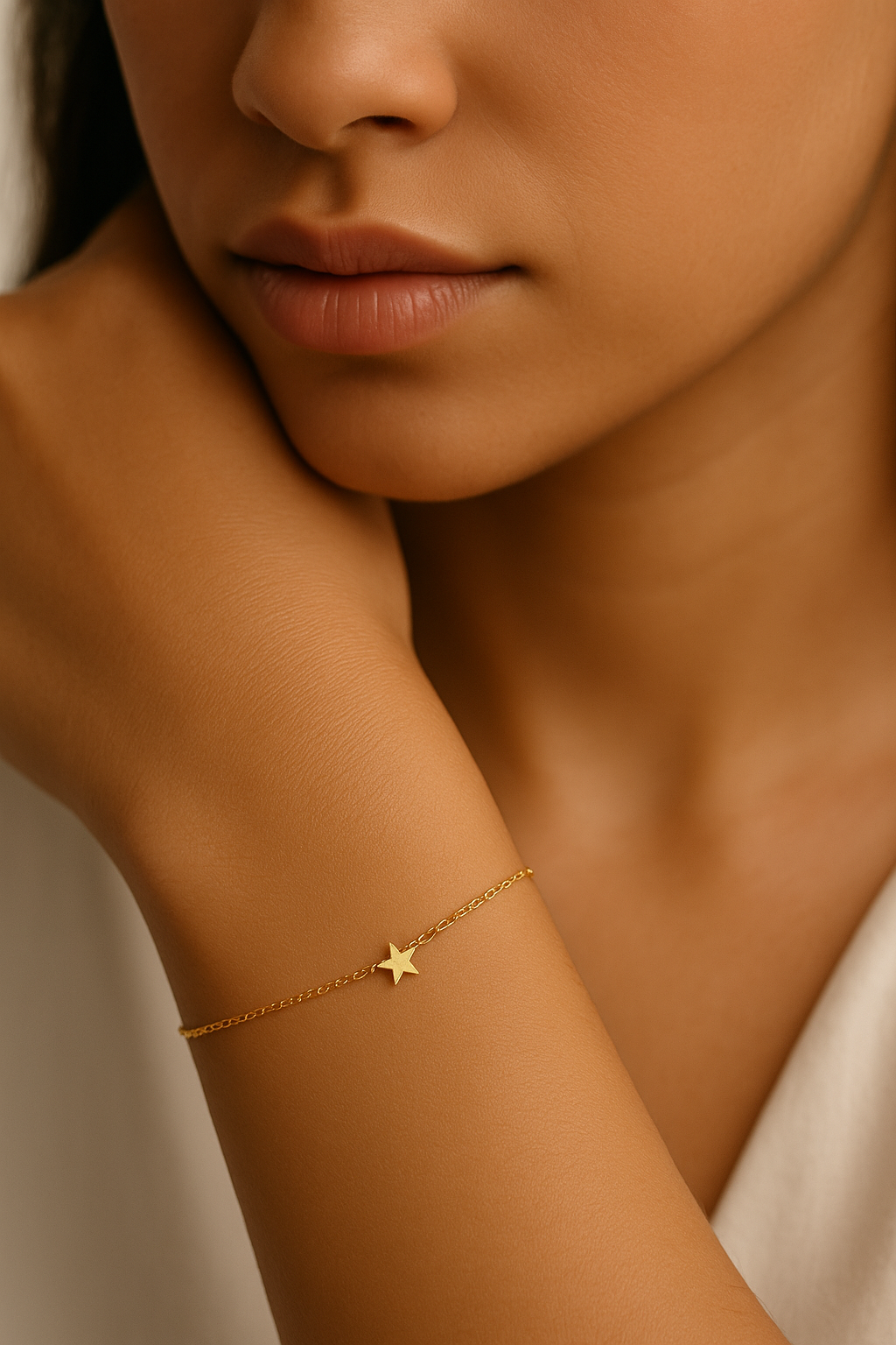 18K Gold Star Bracelet - Noora & Co.