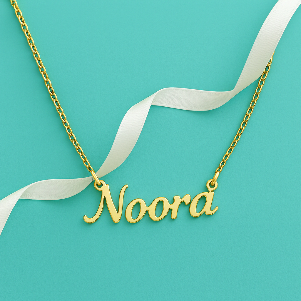 18K Gold Customized Necklace
