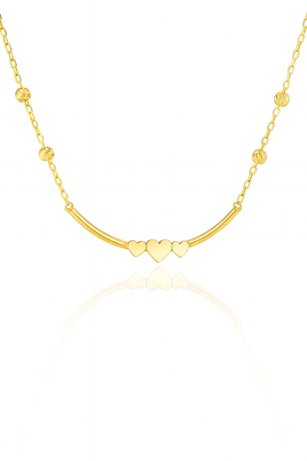 18K Gold Vintage Style Necklace - Noora & Co.