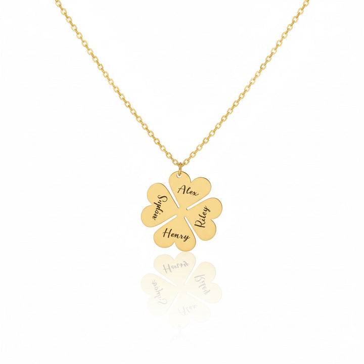 18K Gold Family Necklace - Noora & Co.
