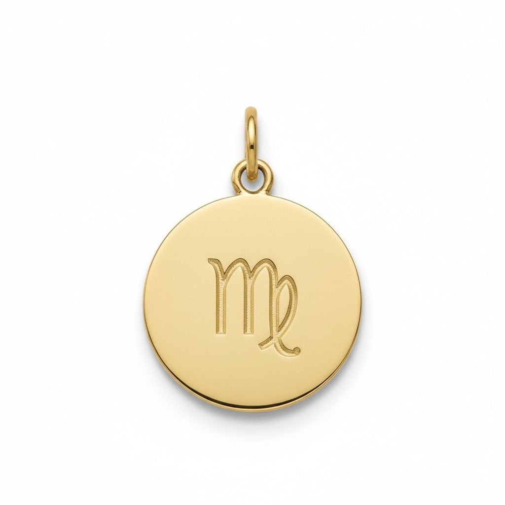 18K Gold Zodiac Pendant – Your Star, Your Story - Noora & Co.