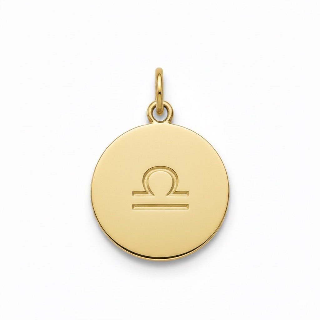18K Gold Zodiac Pendant – Your Star, Your Story - Noora & Co.