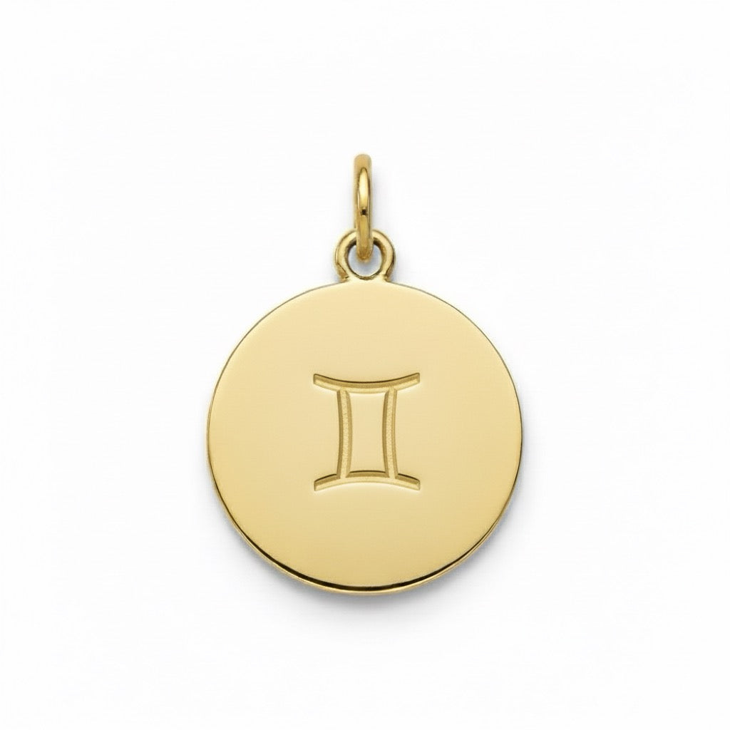 18K Gold Zodiac Pendant – Your Star, Your Story - Noora & Co.