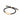 Lotus Bracelet – 18K Gold Charm with Red, Black & Cream Cord Options - Noora & Co.