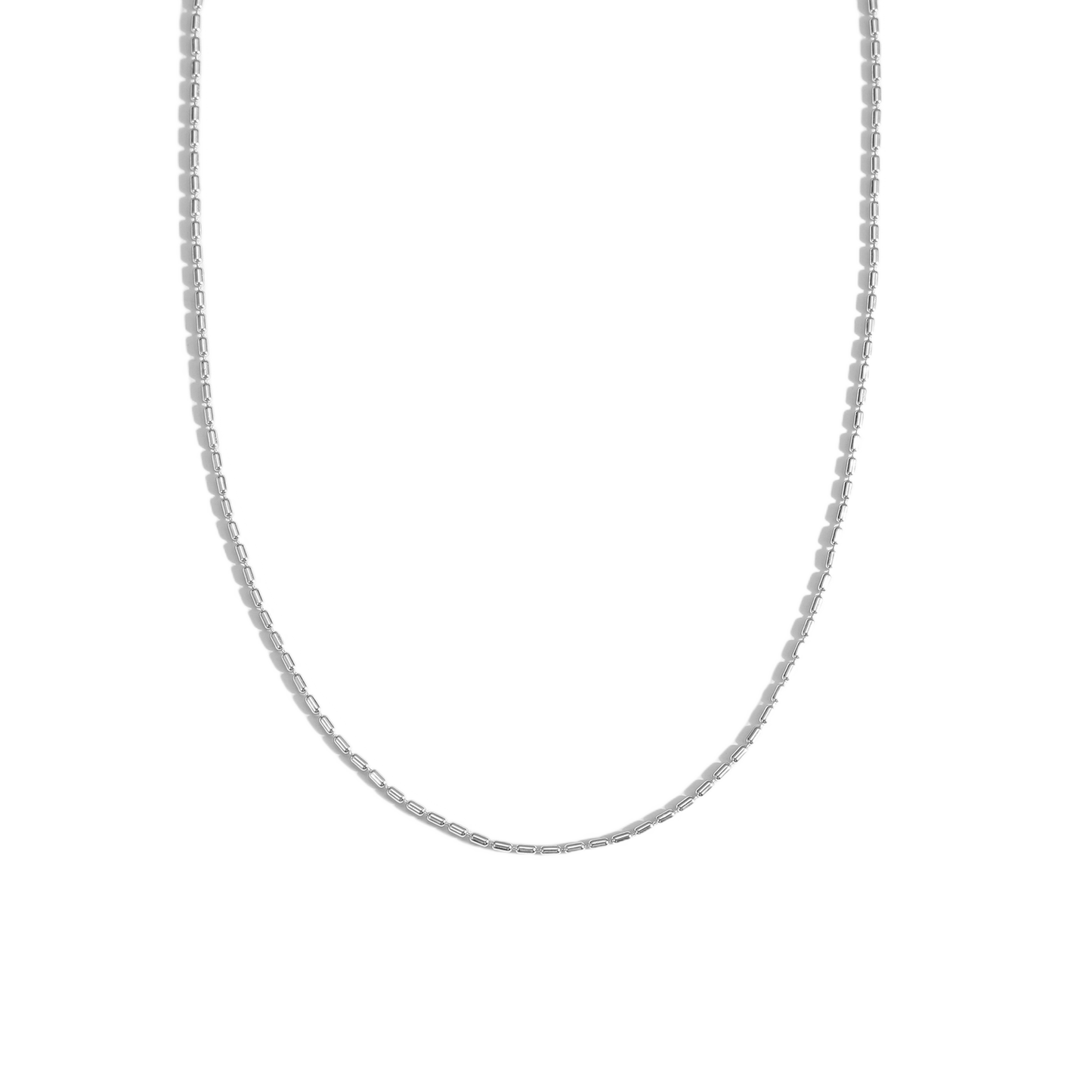 Party Geometry Beads 925 Sterling Silver Choker Necklace - Noora & Co.