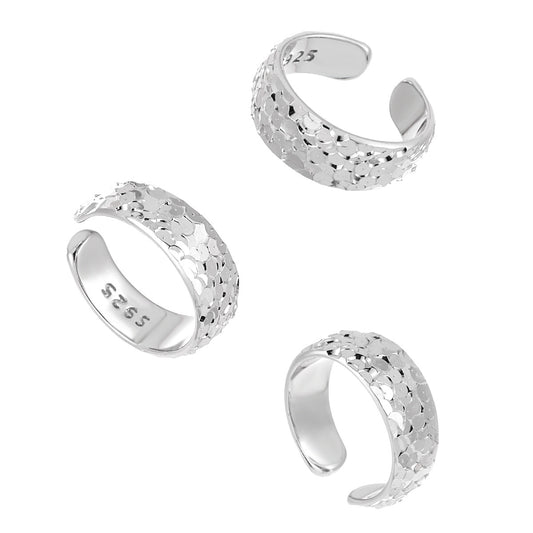 Fashion Scale Painted 925 Sterling Silver Non-Pierced Earring(Single) - Noora & Co.