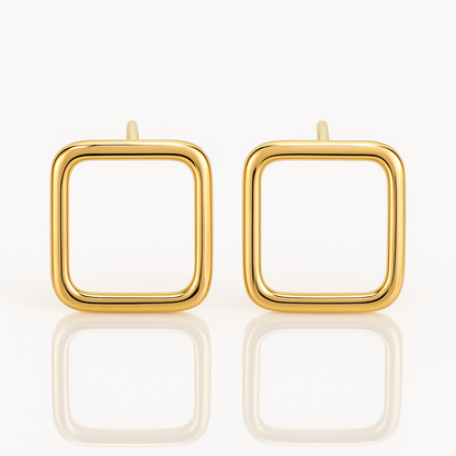18K Gold Squire Earrings - Noora & Co.