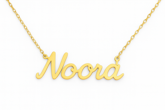 18K Gold Customized Necklace