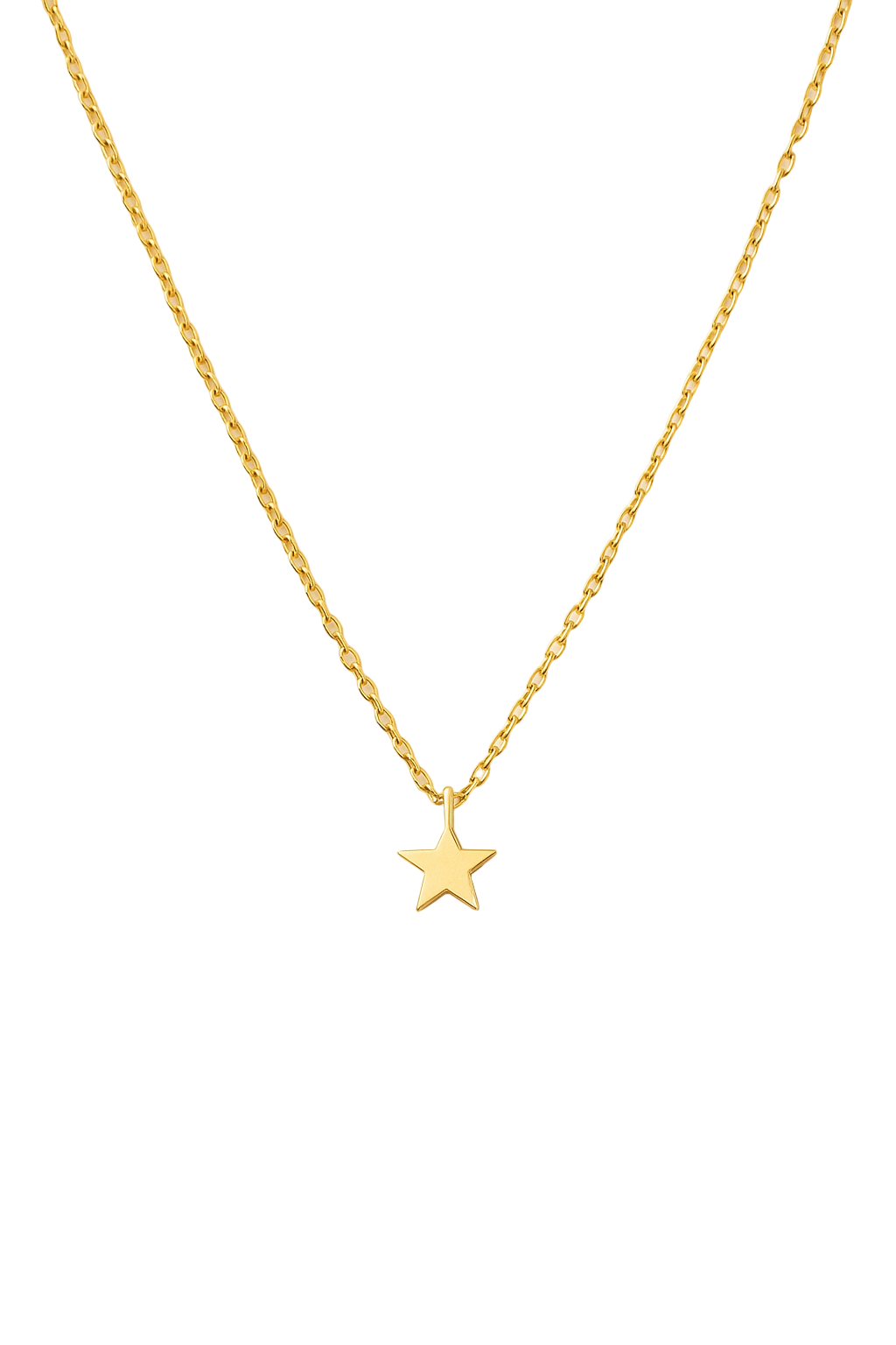 18K Gold Star Necklace - Noora & Co.