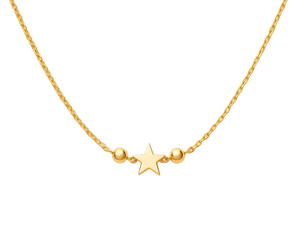 18K Gold Star Necklace - Noora & Co.