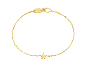 18K Gold Star Bracelet - Noora & Co.