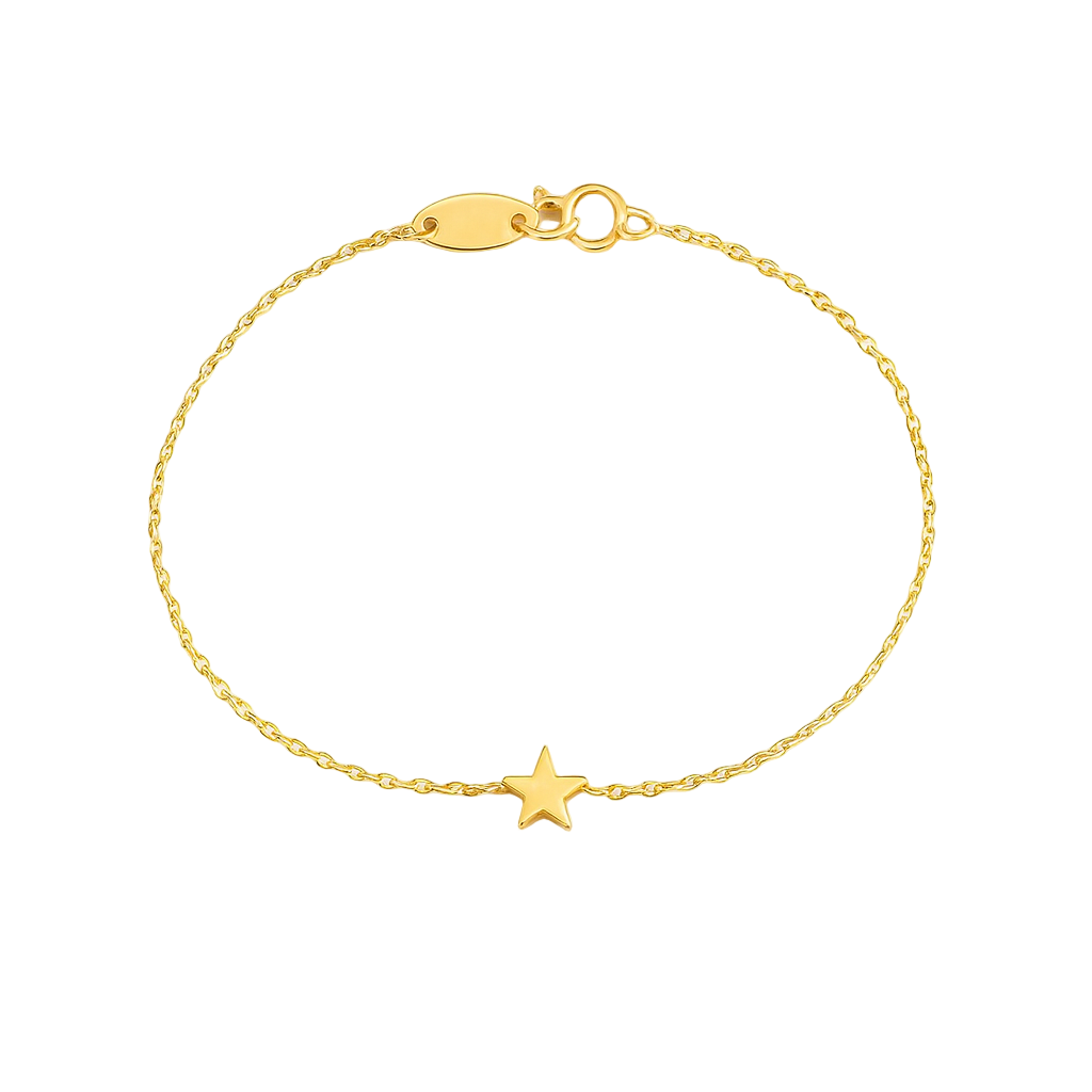18K Gold Star Bracelet - Noora & Co.