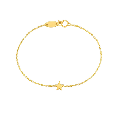 18K Gold Star Bracelet - Noora & Co.