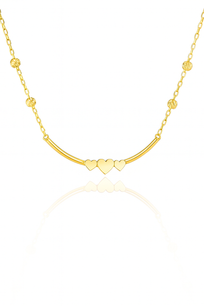 18K Gold Vintage Style Necklace - Noora & Co.