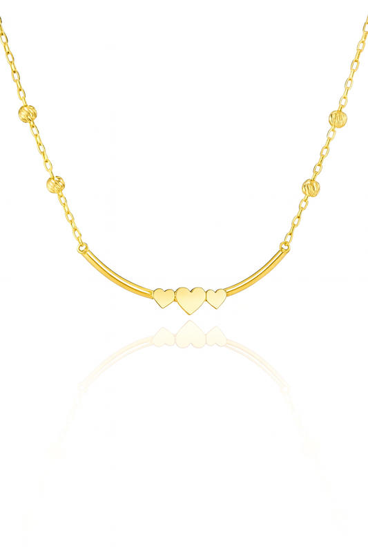 18K Gold Vintage Style Necklace - Noora & Co.