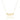18K Gold Line Necklace - Noora & Co.