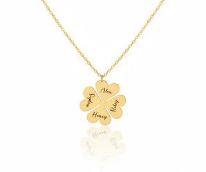 18K Gold Family Necklace - Noora & Co.