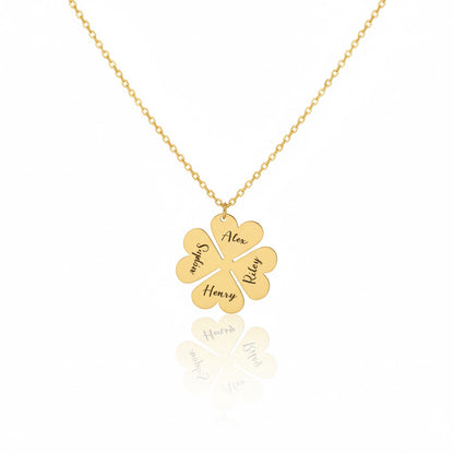 18K Gold Family Necklace - Noora & Co.