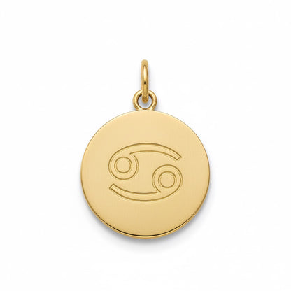 18K Gold Zodiac Pendant – Your Star, Your Story - Noora & Co.
