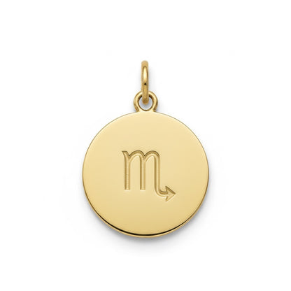18K Gold Zodiac Pendant – Your Star, Your Story - Noora & Co.