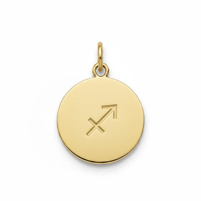 18K Gold Zodiac Pendant – Your Star, Your Story - Noora & Co.