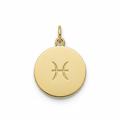 18K Gold Zodiac Pendant – Your Star, Your Story - Noora & Co.