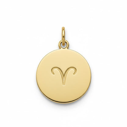 18K Gold Zodiac Pendant – Your Star, Your Story - Noora & Co.
