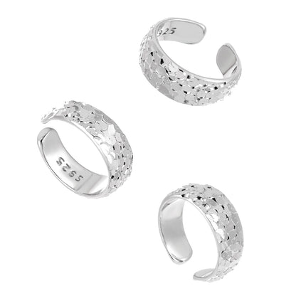 Fashion Scale Painted 925 Sterling Silver Non-Pierced Earring(Single) - Noora & Co.