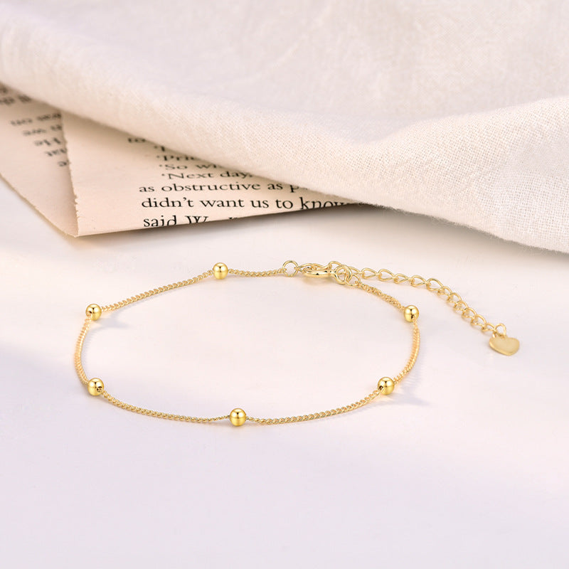 New Mini Lucky Beads 925 Sterling Silver Bracelet - Noora & Co.