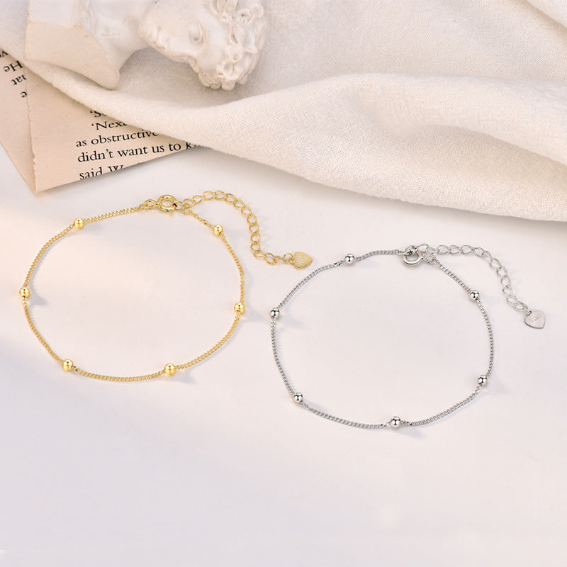 New Mini Lucky Beads 925 Sterling Silver Bracelet - Noora & Co.