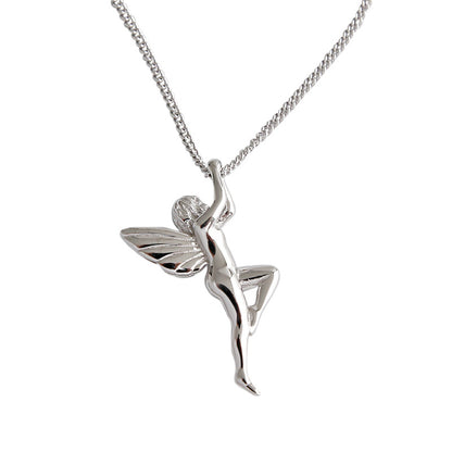 Women Guardian Angel 925 Sterling Silver Necklace - Noora & Co.