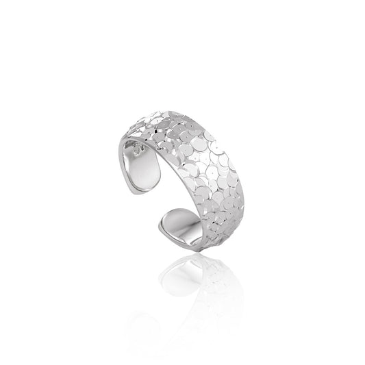 Fashion Scale Painted 925 Sterling Silver Non-Pierced Earring(Single) - Noora & Co.