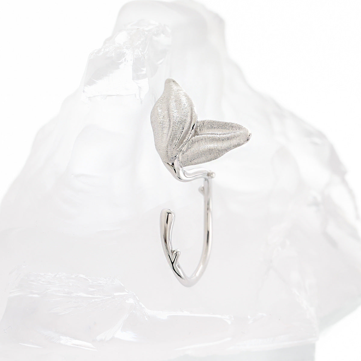 Girl Gift Mermaid Tail 925 Sterling Silver Adjustable Ring - Noora & Co.